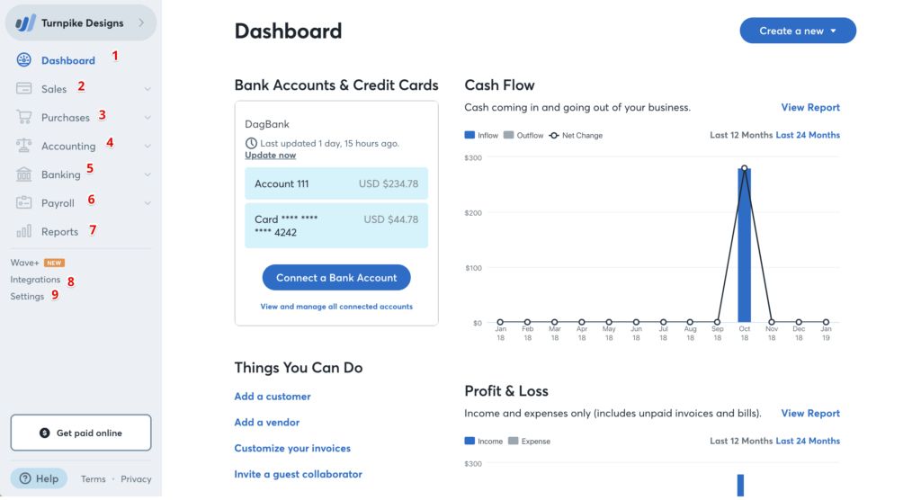 Wave Accounting, Free accounting system for small businesses